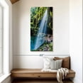 thumbnail image 2 of Elephant Stock Emerald Pool Waterfall Wall Art - Nature Canvas Canvas - 24" x 48", 2 of 8