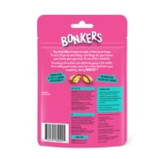 BONKERS Bites Seafood & Eat It Flavor Crunchy & Soft Treats for Cats, 3oz Bag