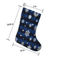 thumbnail image 5 of 3 Pcs Christmas Stockings,Blue Christmas Snowflake Pattern Stockings Christmas,14.8'' Xmas Stockings,Christmas Party Favors,Christmas Party Decorations,Christmas Stockings Personalized, 5 of 5