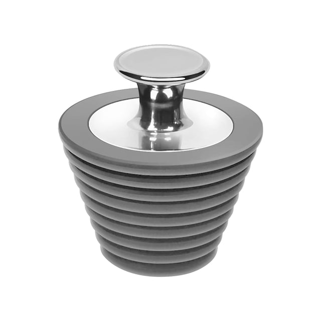Mango de acero inoxidable Tapón de agua de silicona Tapón de lavabo de baño Wmkox8yii hjk2078