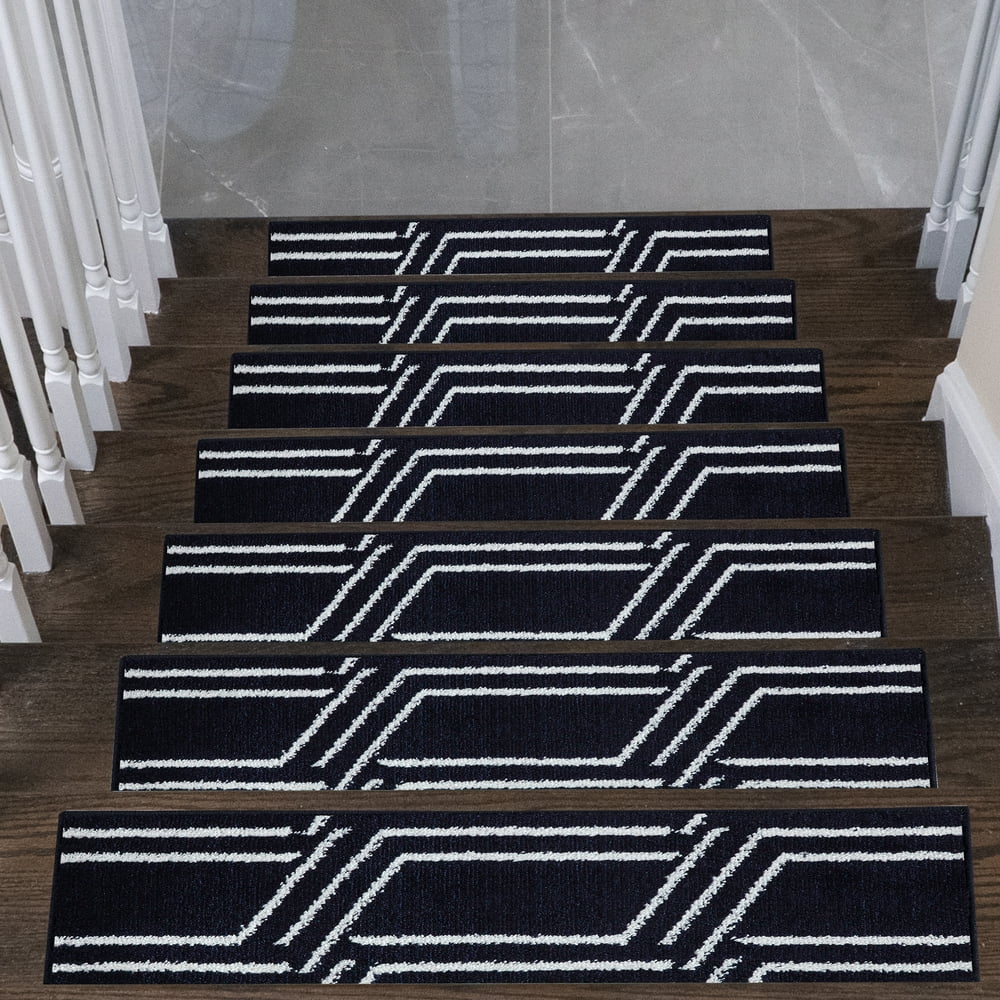 Stair Treads Plaza Collection Contemporary, Cozy, Vibrant and Soft