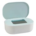 thumbnail image 4 of relayinert Stylish Desktop Countertop Mask Dispenser Storage Box with Lid Spacious Holder Plastic Baby Blue 21x14x7.8cm 5Set, 4 of 6