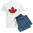 thumbnail image 6 of CafePress - Canadian Christmas Men's Light Pajamas - Men's Light Loose Fit Cotton Pajama Set, 6 of 7