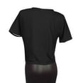 thumbnail image 6 of Womens Short Sleeve Cropped T-Shirts Summer Casual Crew Neck Twist Front Crop Tops Ladies Cute Casual Basic Tees, 6 of 8