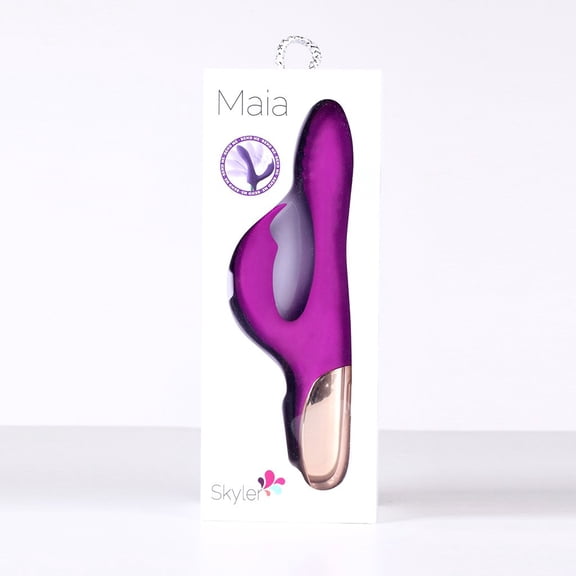 Sale Skyler Silicone Bendable Rabbit - Purple