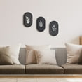 thumbnail image 6 of 3 Oval Wooden Wall Decorations With Natural Botanical Patterns, Each Featuring Unique Leaf And Branch Designs, Crafted From Premium Wood With Fine Texture Enhancing Interior, 6 of 8
