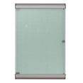 thumbnail image 2 of Ghent's Vinyl 42" x 28" 1 Door Bulletin Board with Satin Frame in Stone, 2 of 7