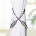 thumbnail image 1 of 2 Pcs Curtain Tiebacks DIY Creative Modeling Curtain Holdbacks Hand Knitting Curtain Clips for Home Office Window Decoration, 1 of 5
