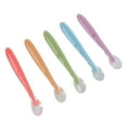 thumbnail image 2 of Acorn Baby Spoons Bright 5pk - Baby Feeding Spoon Promotes Independent Feeding, 2 of 3