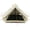 Khaki（4M/13ft Tent）, variant on 4m Outdoor Waterproof Sunshade Luxury Camping Tent, Lightweight 300D Oxford Yurt Tent, Family Bell Tent with 2 Stove Sockets (4-6 People)