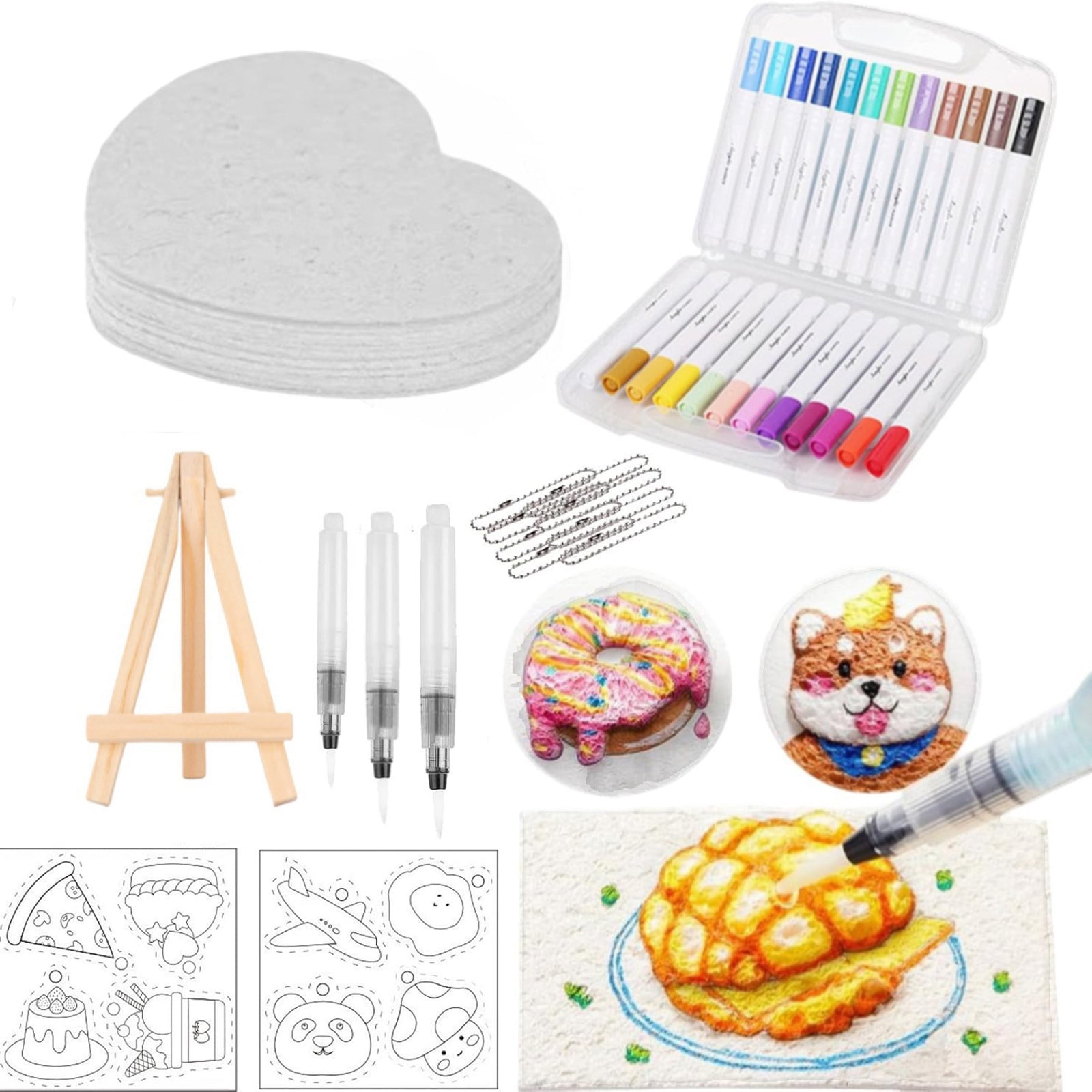Magics Foam Texture Painting Kits Bubble Drawing Pen Magics Puff Paint Puff Drawing Texture Painting Kits Art Supplies