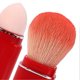 thumbnail image 5 of 8 Pcs Makeup Brush Set Soft Bristles Retractable Powder Brush Mini Portable Makeup Brushes for Travel Wine Red, 5 of 5