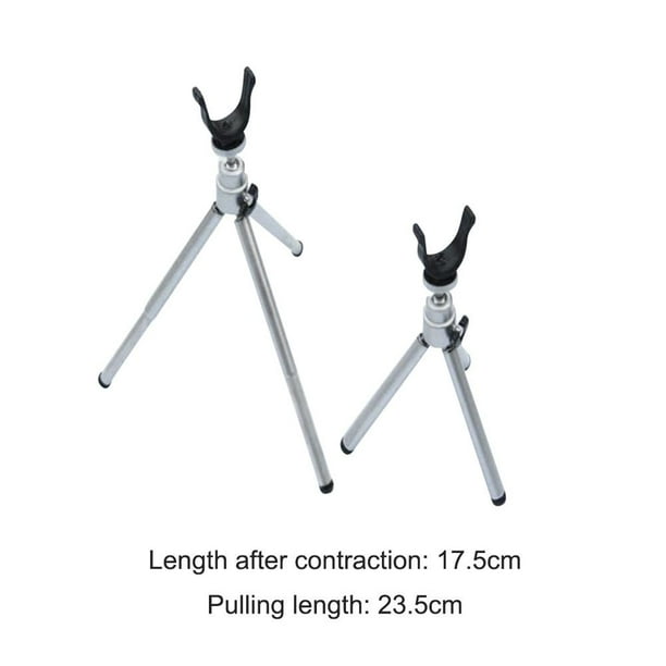 Soporte de caña de pescar soportes de descanso telescópicos de caña de pescar de hielo plegable de aluminio Likrtyny Para estrenar