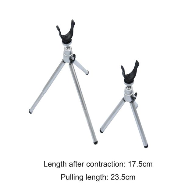 Soporte de aluminio para caña de pescar, soportes de descanso telescópicos para caña de pescar en hielo plegable Sywqhk Para Estrenar