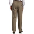 thumbnail image 2 of Men’s Haggar® Premium No-Iron Khaki Stretch Classic-Fit Pleated Expandable Waist Pants Color: Toast Size: 36X30, 2 of 3