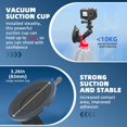thumbnail image 2 of Soporte con ventosa BRDRC Pocket 3 para Insta360 X4 X5 X3 GoPro, 2 of 7