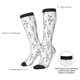 thumbnail image 4 of Fotbe Lavender Flowers Calcetas Divertidas Estampadas para Hombre y Mujer, Calcetas de Algodón hasta la Rodilla para Caminar, Correr, Enfermería y Embarazo, 4 of 6