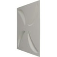 thumbnail image 4 of 19 5/8"W x 19 5/8"H Pinwheel EnduraWall Decorative 3D Wall Panel, Universal Pearl Metallic Sea Mist (Covers 2.67 Sq. Ft.), 4 of 6