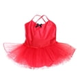 thumbnail image 1 of Vestido de Fiesta de Navidad para Niñas Verano Correa de Color Sólido Vestido de Rendimiento para Niños Material Suave Manga Corta para Dormir Vestido de Navidad de Ocio Diario Niña Bebé, 1 of 6