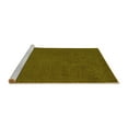 thumbnail image 2 of Ahgly Company Machine Washable Indoor Rectangle Oriental Yellow Industrial Area Rugs, 7' x 9', 2 of 4