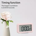 thumbnail image 5 of Digital Electronic Clock, Mini LED Display Alarm Clock with Snooze Function, 12/24H Switching, Countdown Timer, Stereo Digital Display, Compact for Home/Travel, 5 of 8