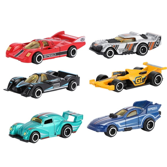 Juguete Modelo De Coche Para Niños NikouMX 6 Piezas 1:64 Coche De Ingeniería