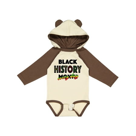 

Inktastic Black History Month Every Day Gift Baby Boy or Baby Girl Long Sleeve Bodysuit