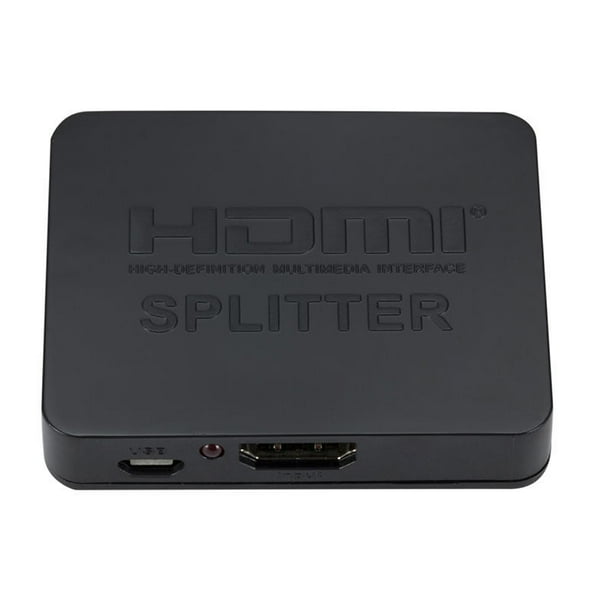 nipocaio Mini HDMI splitter one in two 1 in 2 out HDMI switcher hd video  splitter 4K 