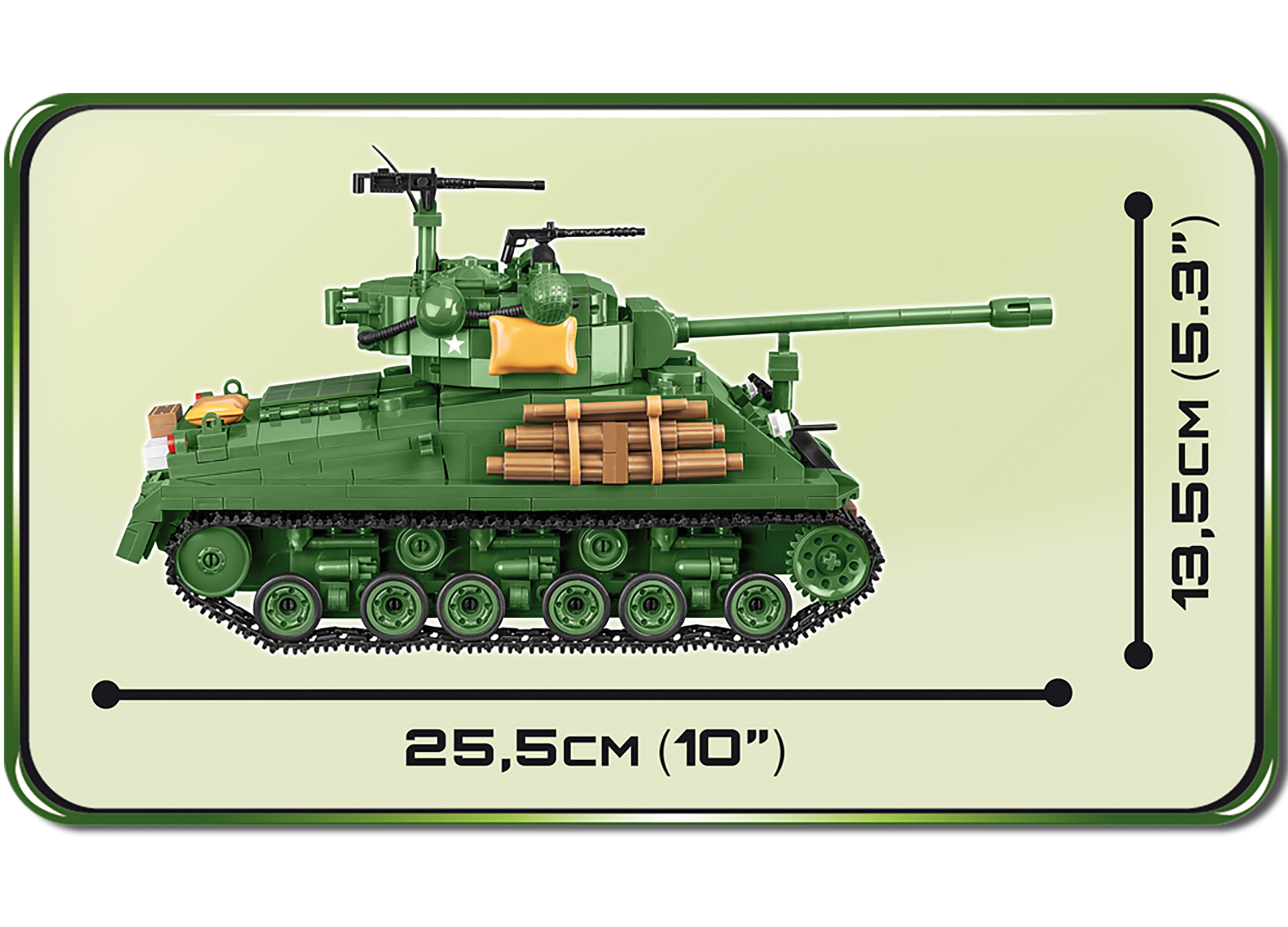COBI Small Army M4A3 Sherman Easy Eight