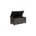 thumbnail image 2 of Homestock Renaissance Revival 36 Inch Wide Rectangle Storage Ottoman Bench, 2 of 11