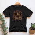 thumbnail image 2 of Caffeine Dealer Coffee Lover Shirt Support your Local Barista Gift for Mom Christmas Present Coffee Tee Birthday idea from Son Iced Latte, 2 of 6