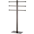 thumbnail image 4 of Kingston Brass Edenscape CCS6028 Freestanding Stainless Steel Towel Holder with Rectangular Base, Satin Nickel, 4 of 6