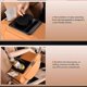 thumbnail image 5 of Genérico Multifunctional PU Leather Car Armrest Box Mat, Car Armrest Cushion, Center Console Cover with 2 Cup Holder, Tissue Box Slot for Most Cars (Black), 5 of 8