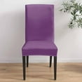 thumbnail image 4 of Dining Chair Covers Set of 4, Elegant Purple Halloween Stretch Parsons Chair Slipcovers Protector Removable Chair Covers for Dining Room Home Party Hotel Wedding Ceremony Banquet, 4 of 6