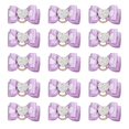 thumbnail image 1 of Paquete de 15 lazos para mascotas, productos de moda para el cuidado de mascotas, tela de poliéster con bandas de goma para gatos MFZFUKR CPB-DE-LYY2137-2, 1 of 5