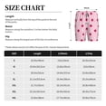 thumbnail image 5 of Lsque Strawberry And Heart Mens Sleep Pajama Shorts,Short Pajama Pants, Cotton Ultra-Soft Knit-Small, 5 of 9