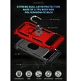 thumbnail image 7 of For Google Pixel 9 Pro XL Case ,Heavy Duty Shockproof Body Phone Cover Built in Metal Rotated Magnetic Ring Holder Kickstand,Dual Layer Military-Grade Drop protection,Red, 7 of 7