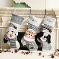 thumbnail image 6 of Christmas Indoor Decor, Hwkond Christmas Gift Christmas Stocking Snowman Dog Penguin Bags Christmas Decorations Ornaments Candy BagUp to 60% Off Clearance Sale, 6 of 7