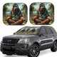 thumbnail image 1 of Fotbe Forest Meditating Gorilla Juego de 2 Piezas de Parasoles para Parabrisas | Bloqueador Solar para Auto | Accesorios Plegables para Protección Solar Interior-Medium, 1 of 6