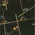 thumbnail image 3 of Snookered 3'10" x 5'4" Area Rug In Color Chocolate, 3 of 3