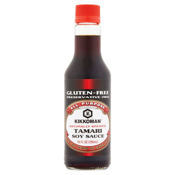 Kikkoman Tamari Soy Sauce, 10 fl oz, 6 pack
