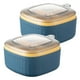 thumbnail image 2 of Caja de condimentos multifuncional con tapa y cucharas - Organizador de especias con cuatro, 2 of 8