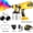 Battery *1 + Accessories, variant on Cordless Battery Powered HVLP Paint Sprayer, Wireless Electric Spray Gun for Indoor Outdoor House Furniture Fence Wall DIY Painting