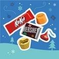 HERSHEY’S Festive Favorites Chocolate Candy Variety Pack (315‑Piece)-With Olive White Bowl By OMA