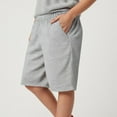 thumbnail image 2 of Yindaity Toddler Boys Shorts Tollder Kid Boys' Pull On Casual Pockets Shorts(Grey,3-4 Years), 2 of 4