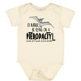 thumbnail image 3 of Inktastic Flying Pterodactyl Boys or Girls Baby Bodysuit, 3 of 5