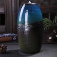 thumbnail image 4 of Gwong Decoración hogareña Cerámica Cascada BackFlow Incienso Burning Holder Aroma Diffuser Decoración del hogar Gwong 21038535, 4 of 7