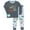 Plane Tired, variant on LazyOne Warm Long-Sleeve PJ Sets for Girls and Boys, Plane Tired, Funny Animal Kids' Pajama Sets