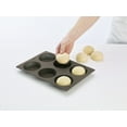 thumbnail image 3 of Lekue Silicone Perforated Bread Roll Pan, Brown, 3 of 6