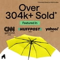 thumbnail image 6 of GORILLA GRIP Wind and Tear Resistant Compact Rain Umbrella, 11.5 inch Compact Size, Yellow, 6 of 8